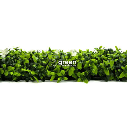 Myrtle Flower - Artificial Hedge Panel for Green Walls - 40&quot;x40&quot; (10.76 sqft)