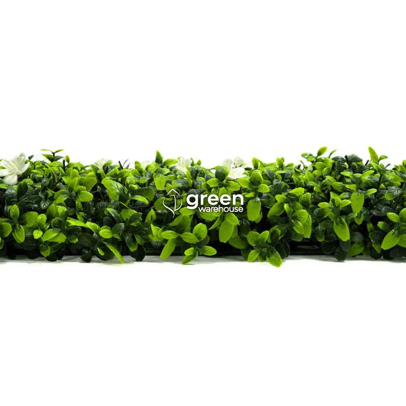 Myrtle Flower - Artificial Hedge Panel for Green Walls - 40"x40" (10.76 sqft)