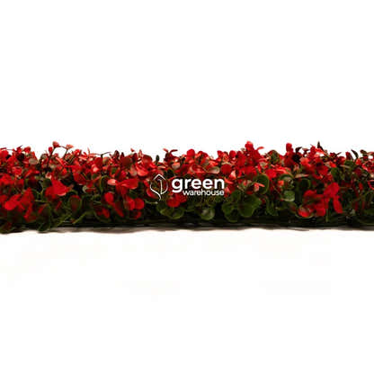 Red Myrtle  - Artificial Hedge Panel for Green Walls - 40&quot;x40&quot; (10.76 sqft)