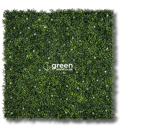 Jasmine - Artificial Hedge Panel for Green Walls - 40"x40" (10.76 sqft)